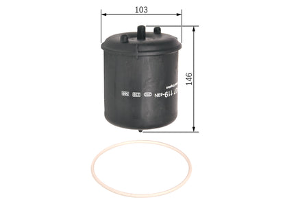 BOSCH F 026 407 119 Filtru ulei