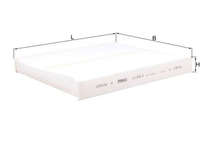 MAHLE LA 816/3 Filtru, aer habitaclu