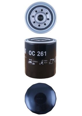 MAHLE OC 261 Filtru ulei