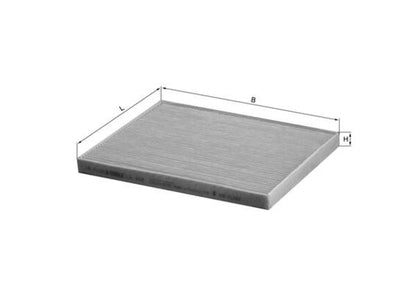 MAHLE LA 408 Filtru, aer habitaclu