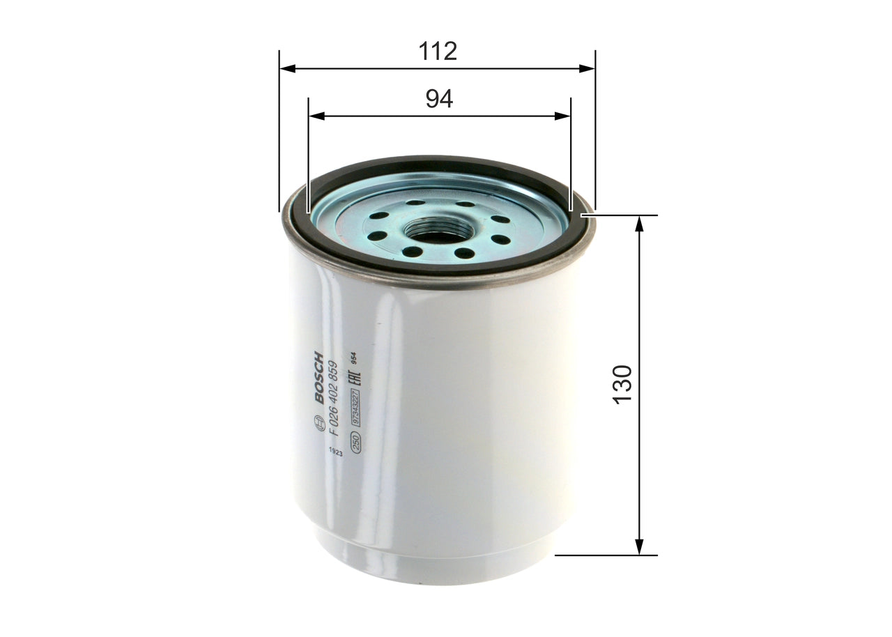 BOSCH F 026 402 859 Filtru combustibil