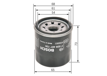 BOSCH F 026 407 130 Filtru ulei