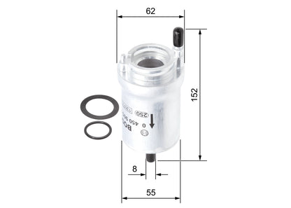 BOSCH 0 450 905 925 Filtru combustibil