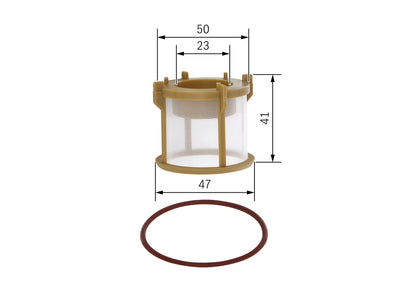 BOSCH F 026 402 131 Filtru combustibil