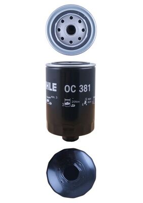 MAHLE OC 381 Filtru ulei