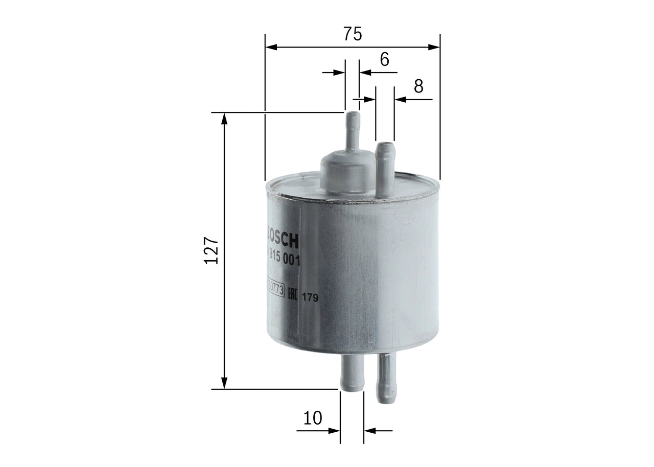 BOSCH 0 450 915 001 Filtru combustibil