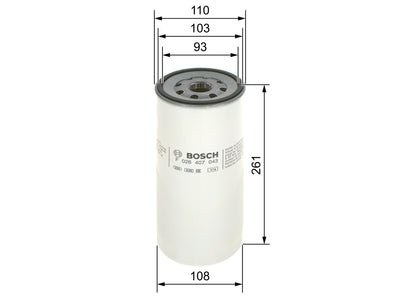 BOSCH F 026 407 043 Filtru ulei