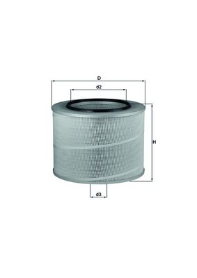 MAHLE LX 506 Filtru aer