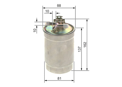 BOSCH 0 450 906 429 Filtru combustibil