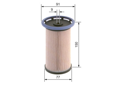 BOSCH 1 457 070 014 Filtru combustibil