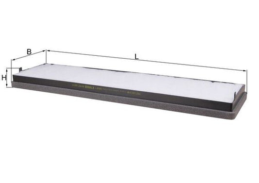 MAHLE LA 581 Filtru, aer habitaclu