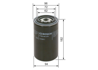 BOSCH F 026 402 275 Filtru combustibil