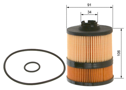 BOSCH 1 457 429 302 Filtru ulei