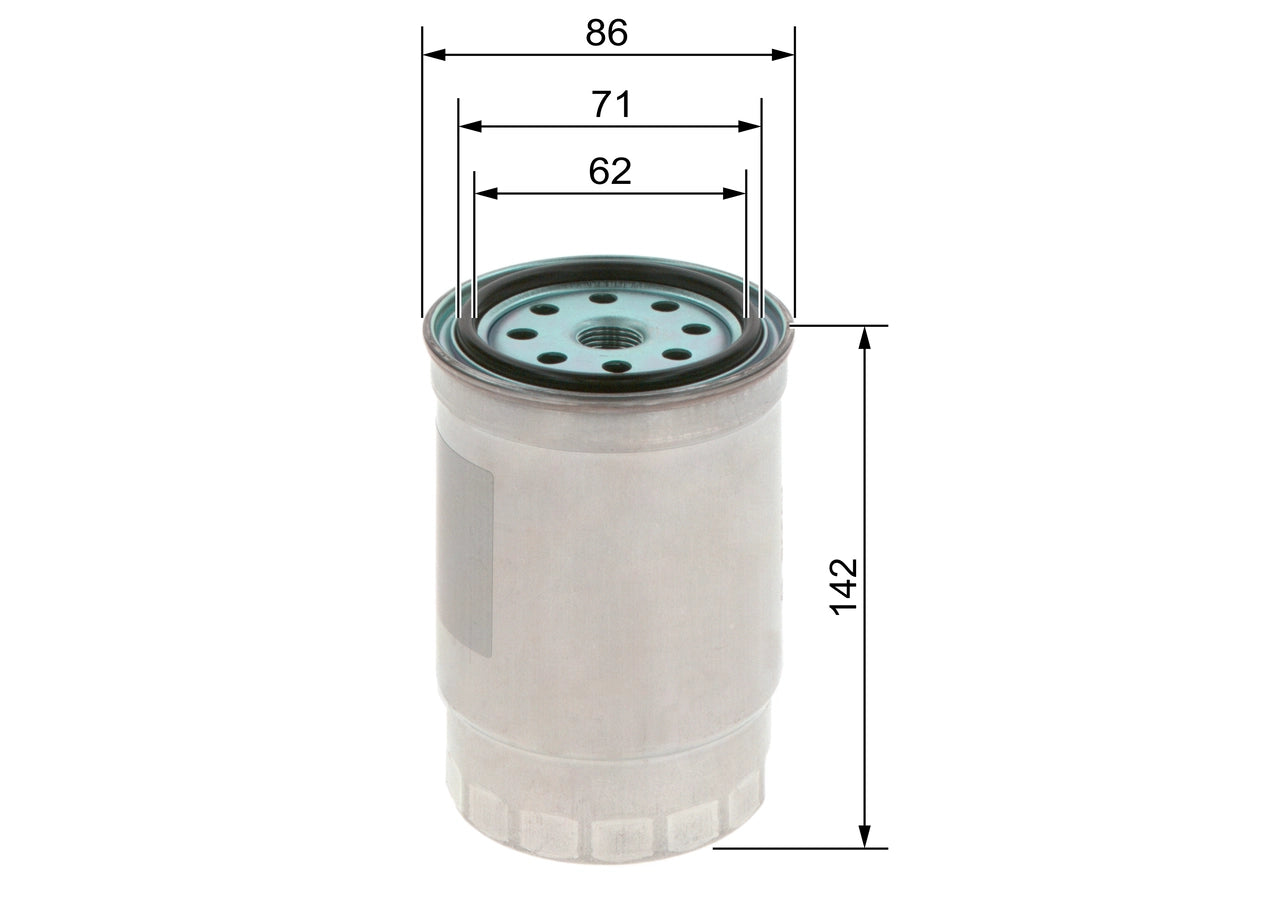 BOSCH 1 457 434 511 Filtru combustibil