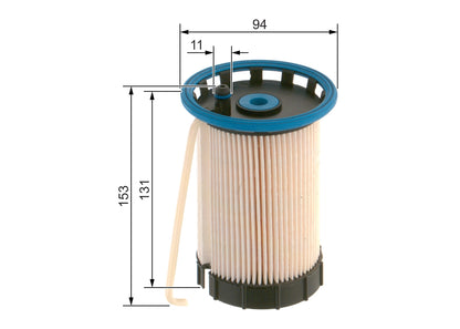 BOSCH F 026 402 248 Filtru combustibil