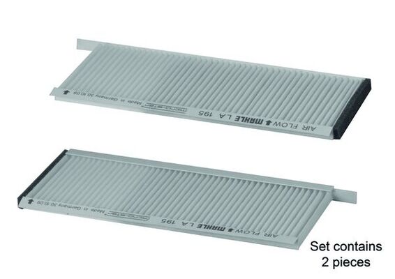 MAHLE LA 195/S Filtru, aer habitaclu