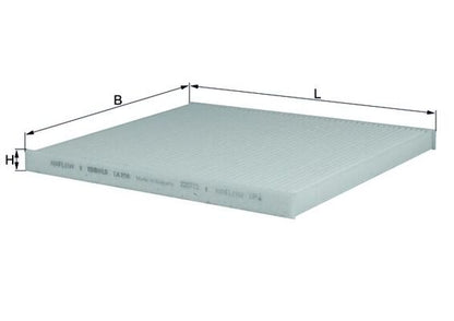 MAHLE LA 298 Filtru, aer habitaclu