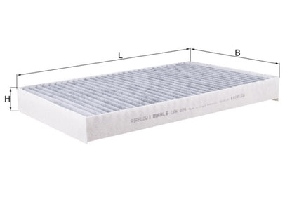 MAHLE LAK 229 Filtru, aer habitaclu
