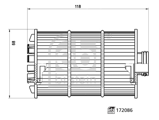 FEBI BILSTEIN 172086 Filtru ulei