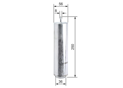 BOSCH 0 450 906 457 Filtru combustibil