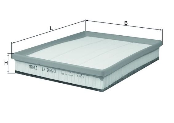 MAHLE LX 2076/3 Filtru aer