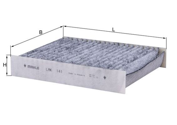 MAHLE LAK 141 Filtru, aer habitaclu