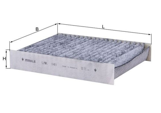 MAHLE LAK 141 Filtru, aer habitaclu