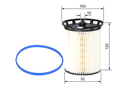 BOSCH F 026 402 221 Filtru combustibil