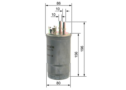 BOSCH 0 450 906 376 Filtru combustibil