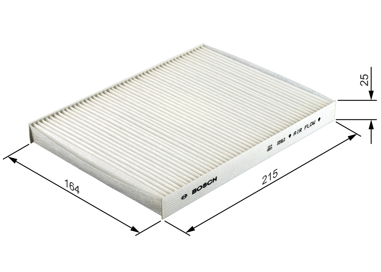 BOSCH 1 987 432 072 Filtru, aer habitaclu