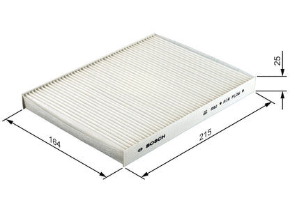 BOSCH 1 987 432 072 Filtru, aer habitaclu