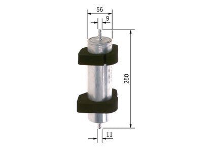 BOSCH F 026 402 111 Filtru combustibil