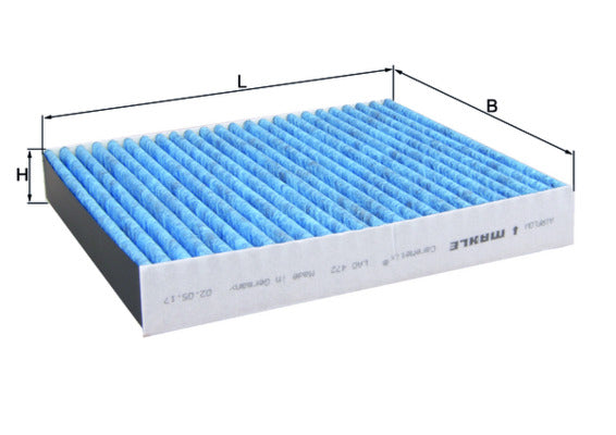 MAHLE LAO 472 Filtru, aer habitaclu
