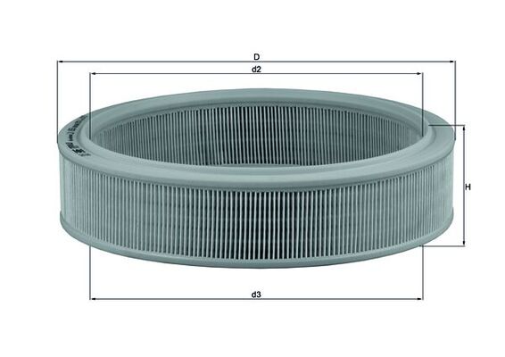 MAHLE LX 853 Filtru aer