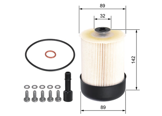 BOSCH F 026 402 857 Filtru combustibil
