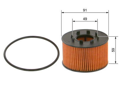 BOSCH 1 457 429 239 Filtru ulei