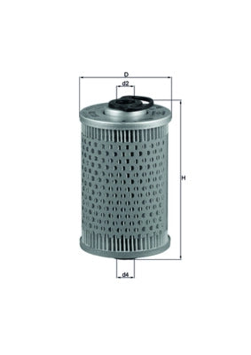 MAHLE KX 35 Filtru combustibil