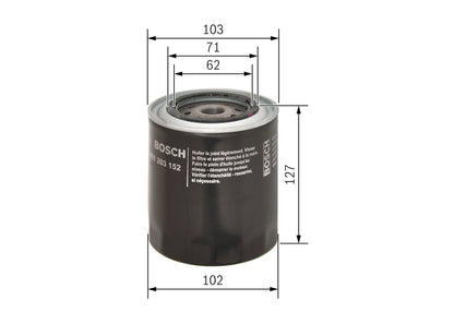 BOSCH 0 451 203 152 Filtru ulei