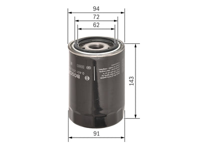 BOSCH 0 451 203 218 Filtru ulei