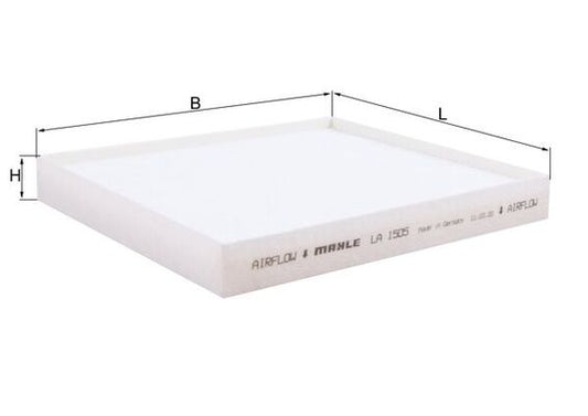 MAHLE LA 1505 Filtru, aer habitaclu