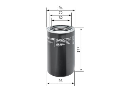 BOSCH 0 451 203 002 Filtru ulei