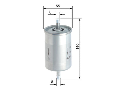 BOSCH 0 450 905 002 Filtru combustibil