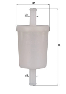 MAHLE KL 260 OF Filtru combustibil