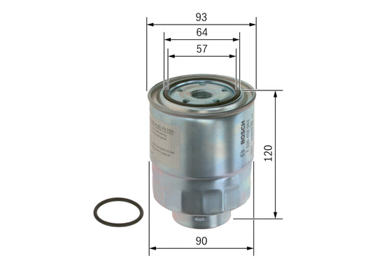 BOSCH F 026 402 063 Filtru combustibil