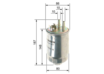 BOSCH 0 450 906 407 Filtru combustibil