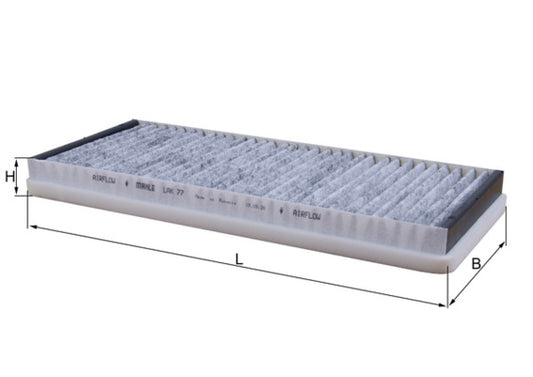 MAHLE LAK 77 Filtru, aer habitaclu