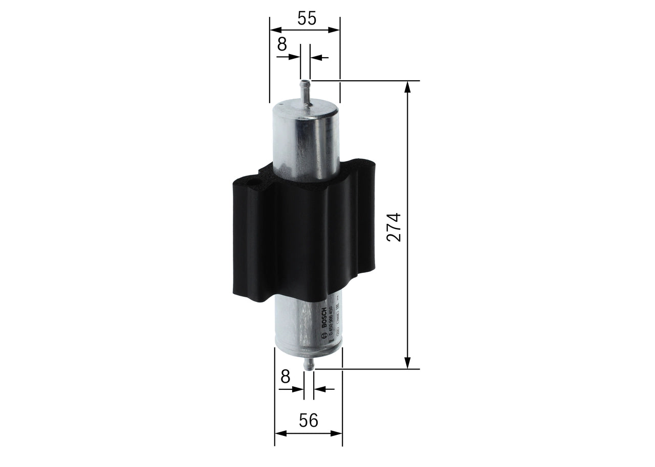 BOSCH 0 450 906 450 Filtru combustibil