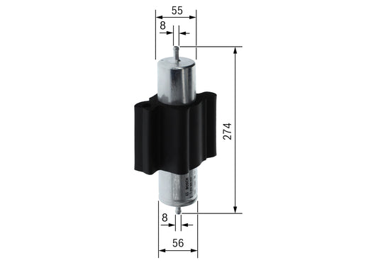 BOSCH 0 450 906 450 Filtru combustibil
