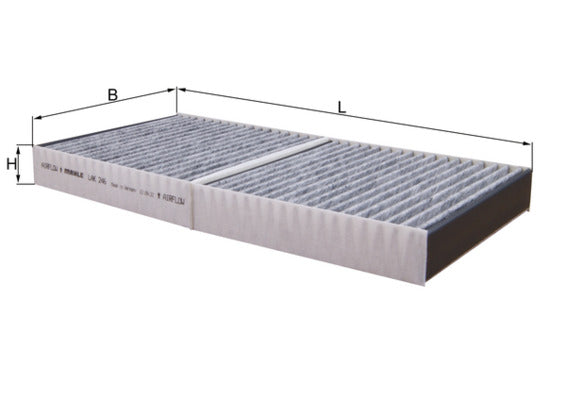 MAHLE LAK 246 Filtru, aer habitaclu