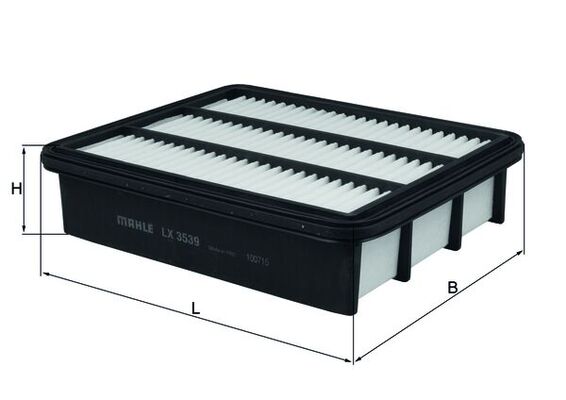 MAHLE LX 3539 Filtru aer